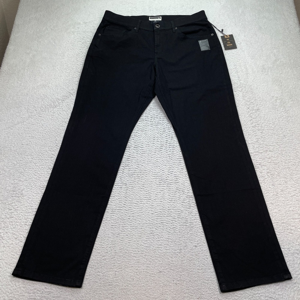Mens Travis Matthew Black Legacy jeans Size 34 X 32 Golf NEW